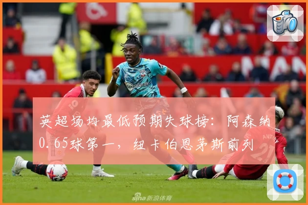 英超场均最低预期失球榜：阿森纳0.65球第一，纽卡伯恩茅斯前列