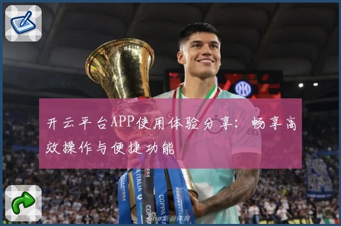 开云平台APP使用体验分享：畅享高效操作与便捷功能